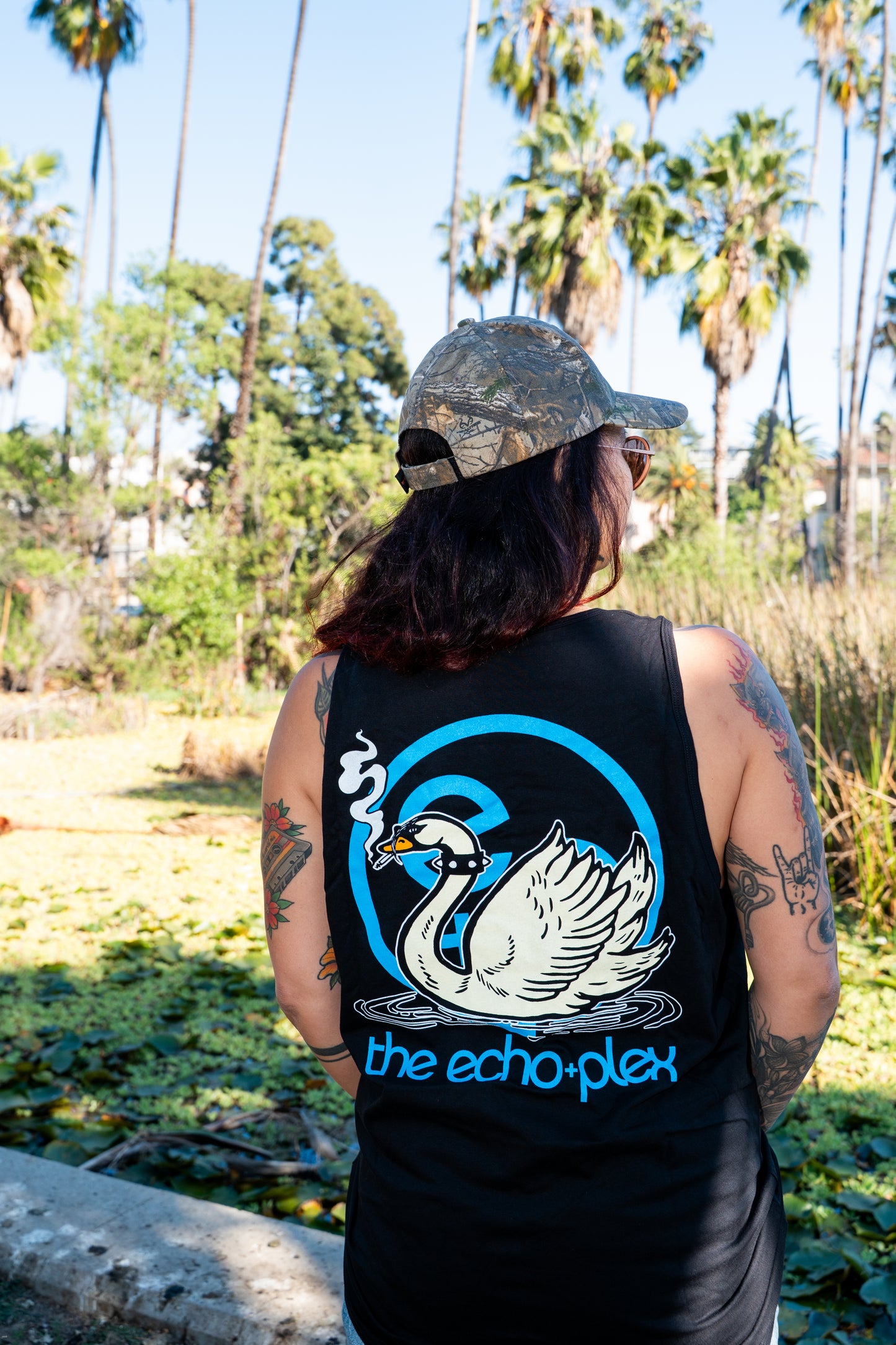 Black Echo Bar & Grill Tank Top