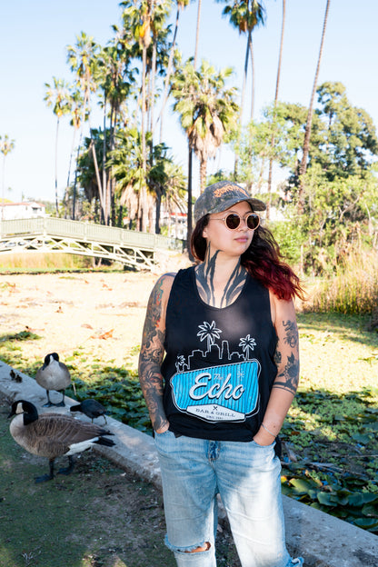 Black Echo Bar & Grill Tank Top