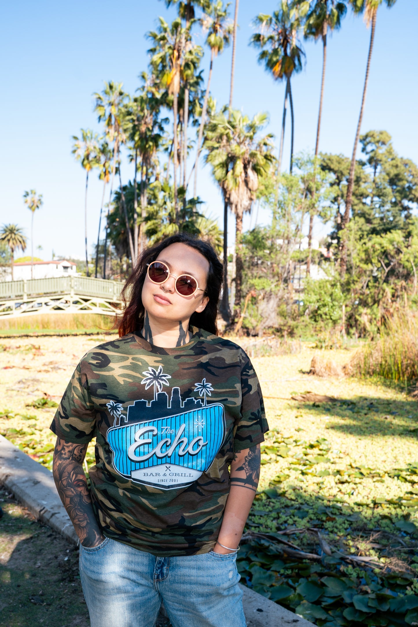Camo Echo Bar & Grill T-Shirt