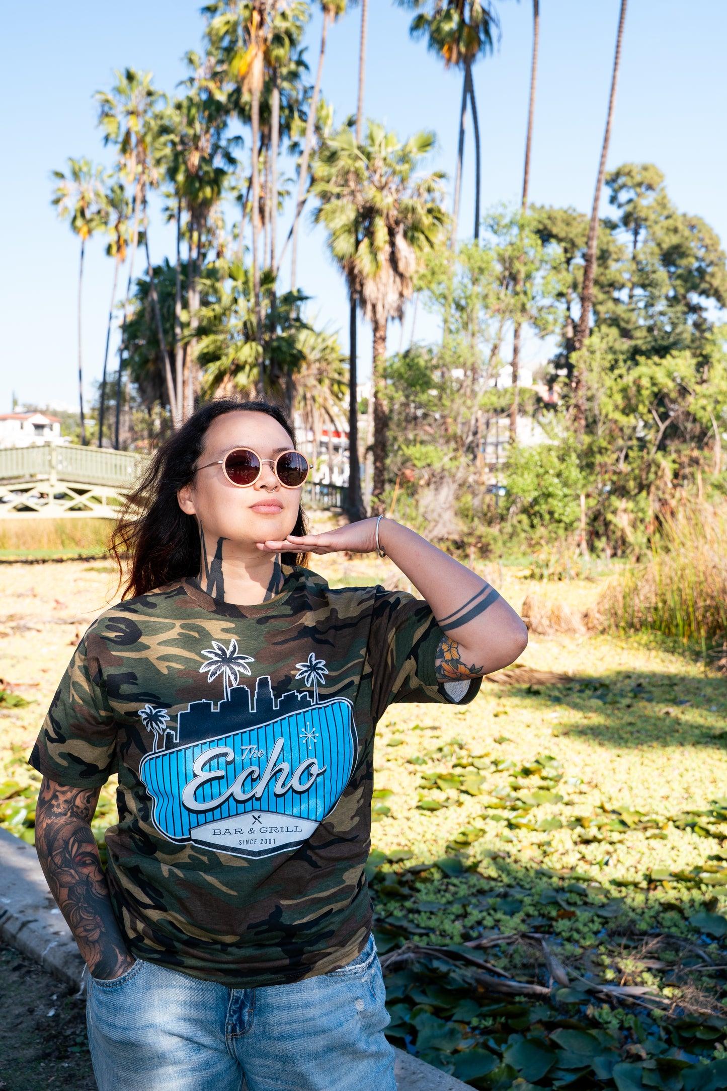 Camo Echo Bar & Grill T-Shirt